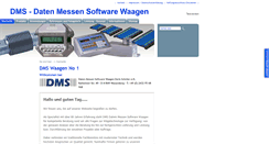 Desktop Screenshot of dms-waagen.de