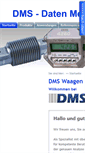 Mobile Screenshot of dms-waagen.de